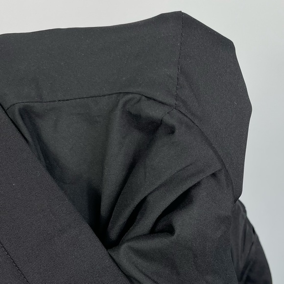 Universal Standard Wool Cropped Trousers High Waisted Pleated Front Pants 4XS 0 - Picture 3 of 16